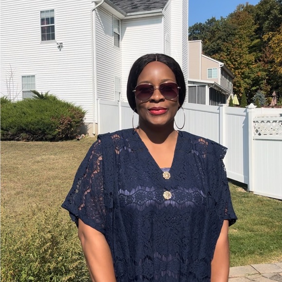 New Boubou elegant dress. One size fits up to U.S size 16. - Picture 6 of 6